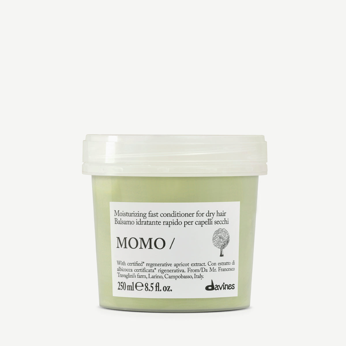 Davines Nederland MOMO Conditioner - Hydraterende sneldrogende conditioner voor droog haar.