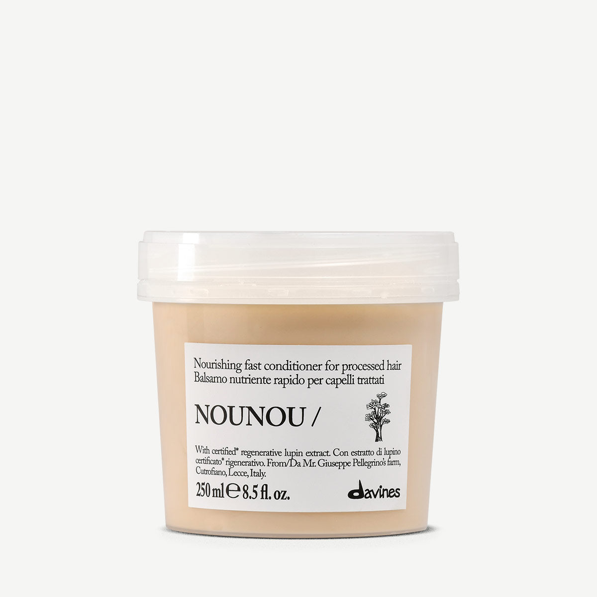 Davines Nederland NOUNOU Conditioner - Voedende snelwerkende conditioner voor behandeld haar.