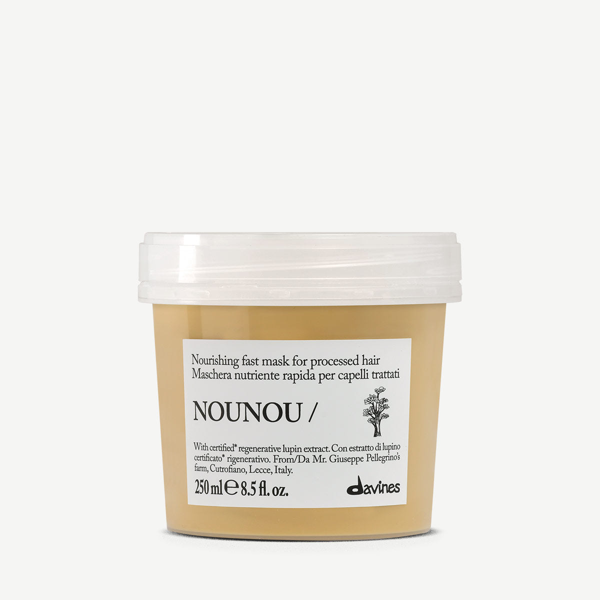 Davines Nederland NOUNOU Mask - Voedend snelwerkend masker voor behandeld haar.