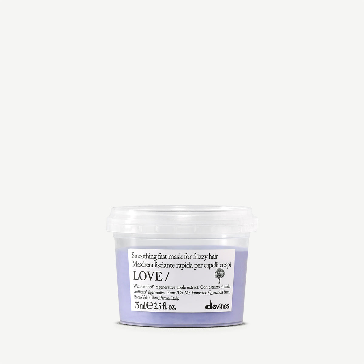 Davines Nederland LOVE SMOOTHING Mask - Snelwerkend gladmakend masker voor pluizig haar.