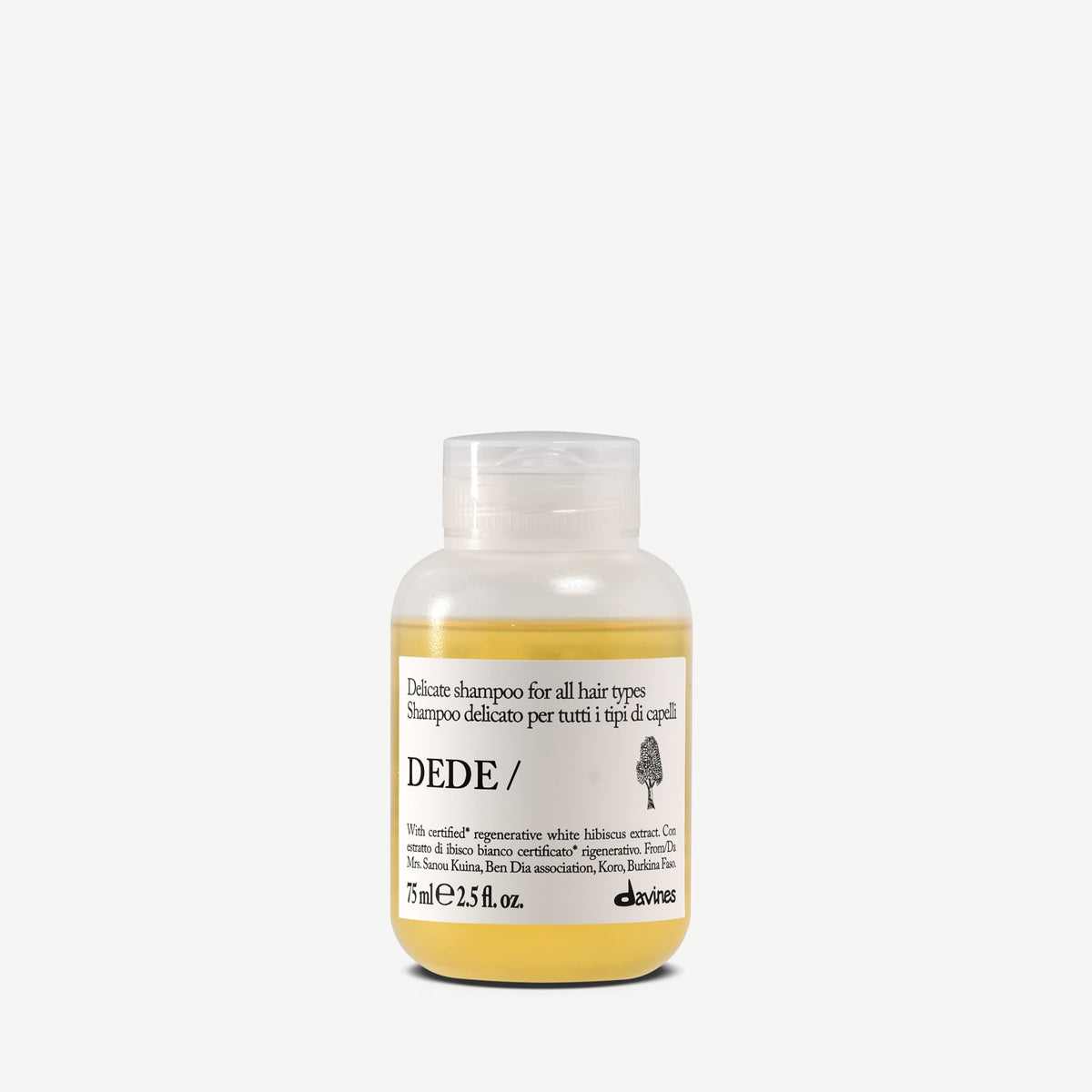 Davines Nederland DEDE Shampoo - Milde shampoo voor alle haartypes.