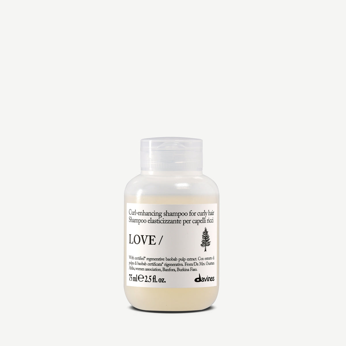 Davines Nederland LOVE CURL Shampoo - Krulversterkende shampoo voor krullend haar.