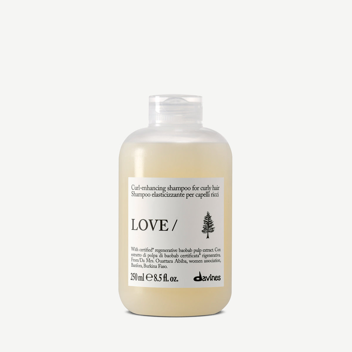 Davines Nederland LOVE CURL Shampoo - Krulversterkende shampoo voor krullend haar.