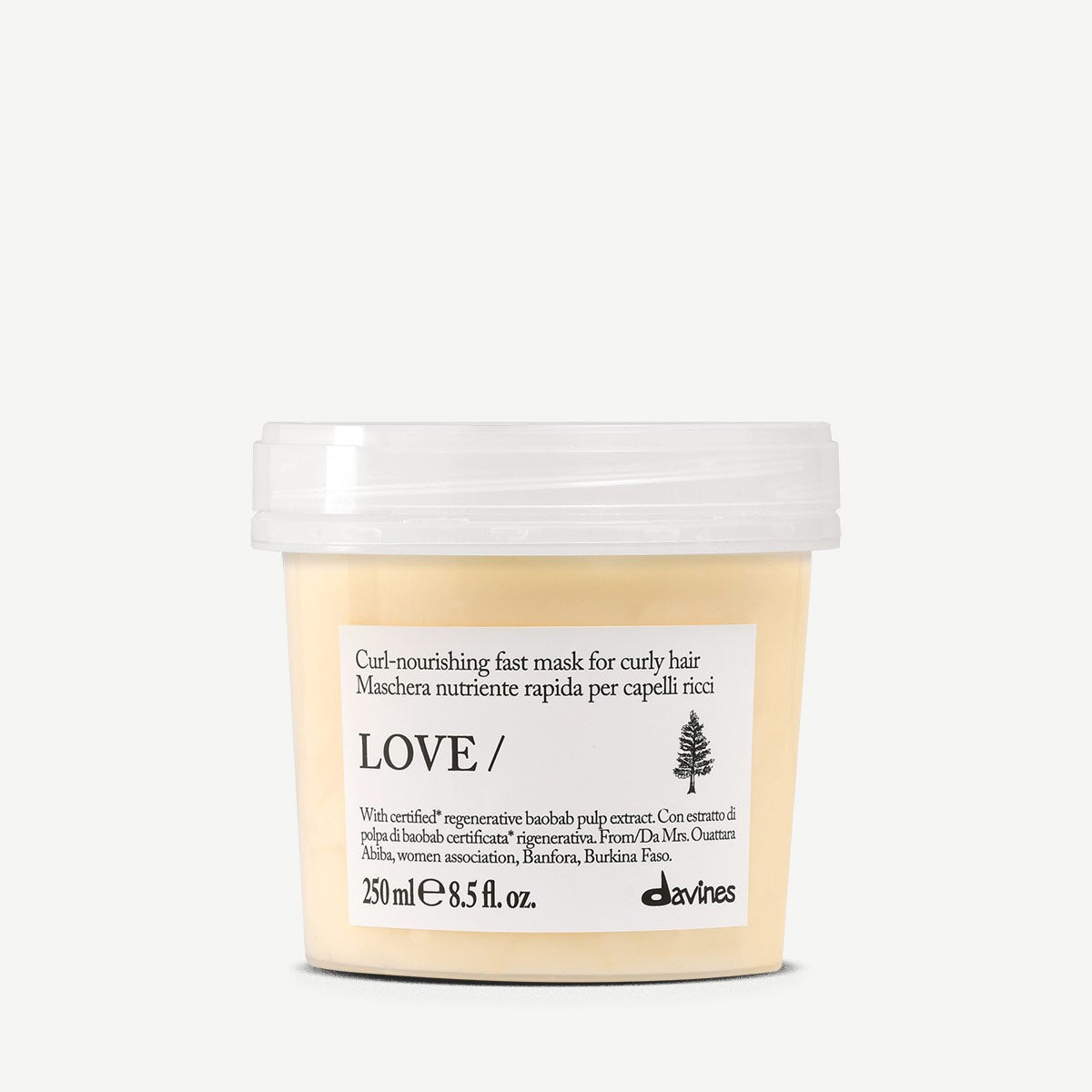 LOVE CURL Mask 1 Davines