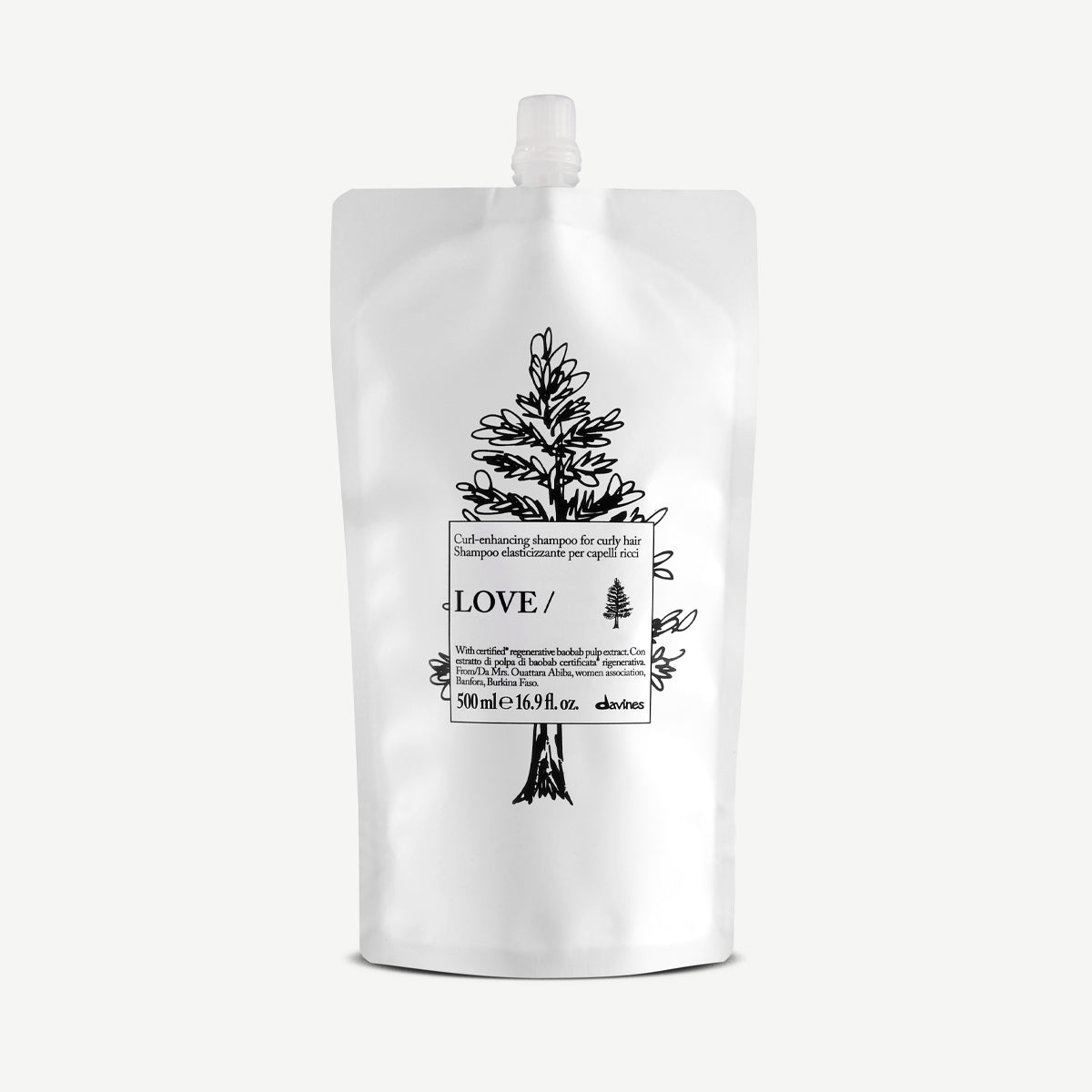Davines Nederland LOVE CURL Shampoo - Krulversterkende shampoo voor krullend haar.