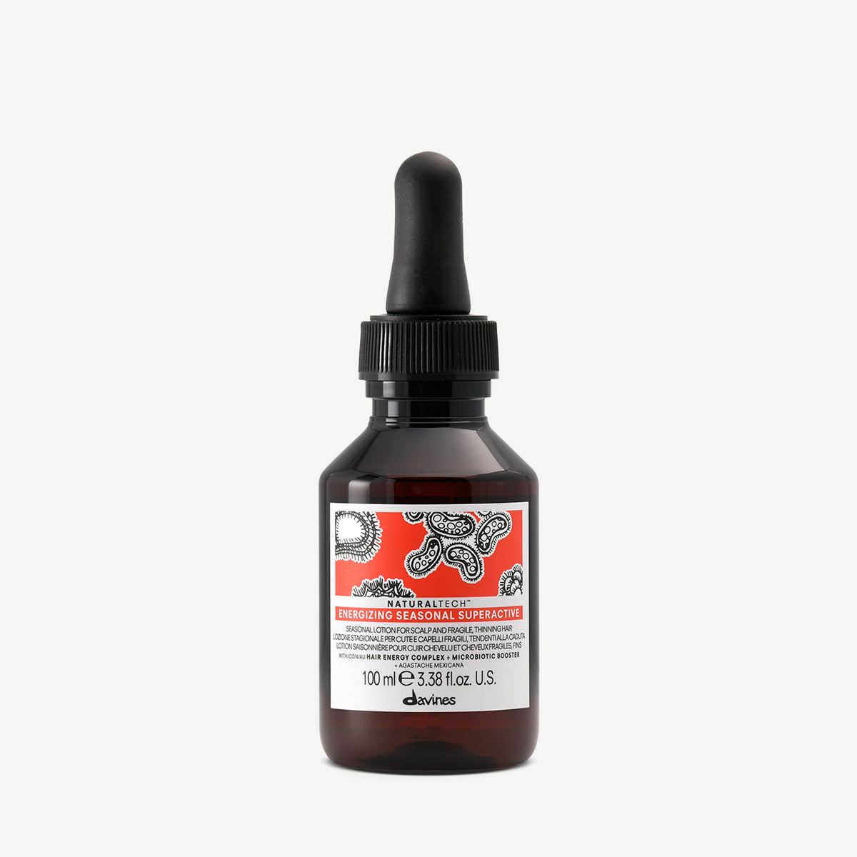 Davines Nederland ENERGIZING Seasonal Superactive - Seizoensgebonden behandeling voor de hoofdhuid en kwetsbaar, dunner wordend haar.