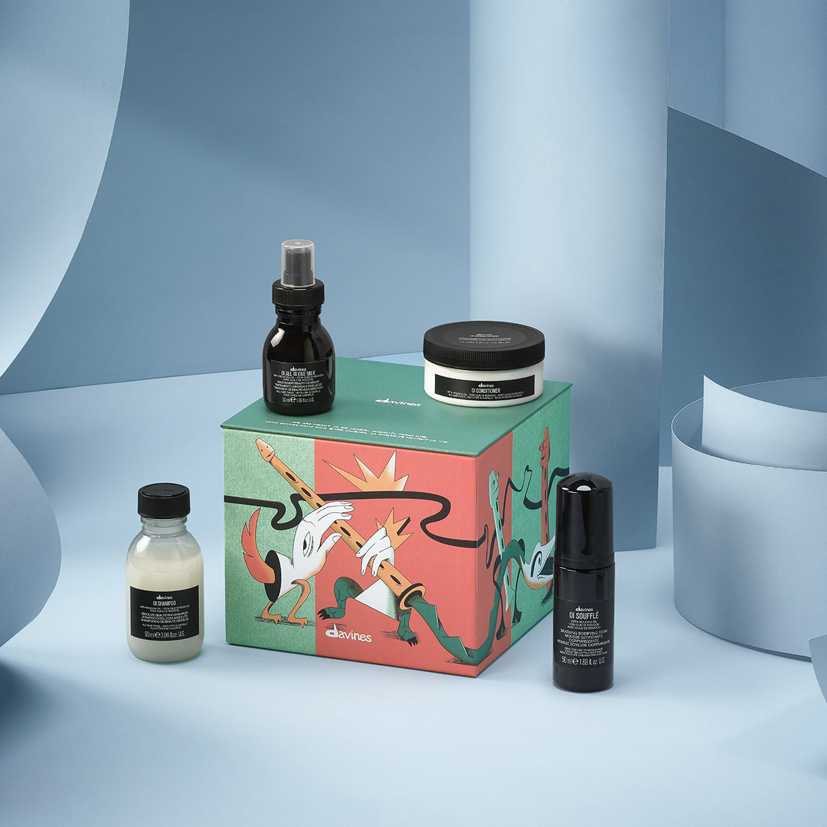 Davines Nederland OI Discover Mini Set - De perfecte, buitengewone schoonheidsset voor een schitterende glans en prachtige haarkwaliteit.