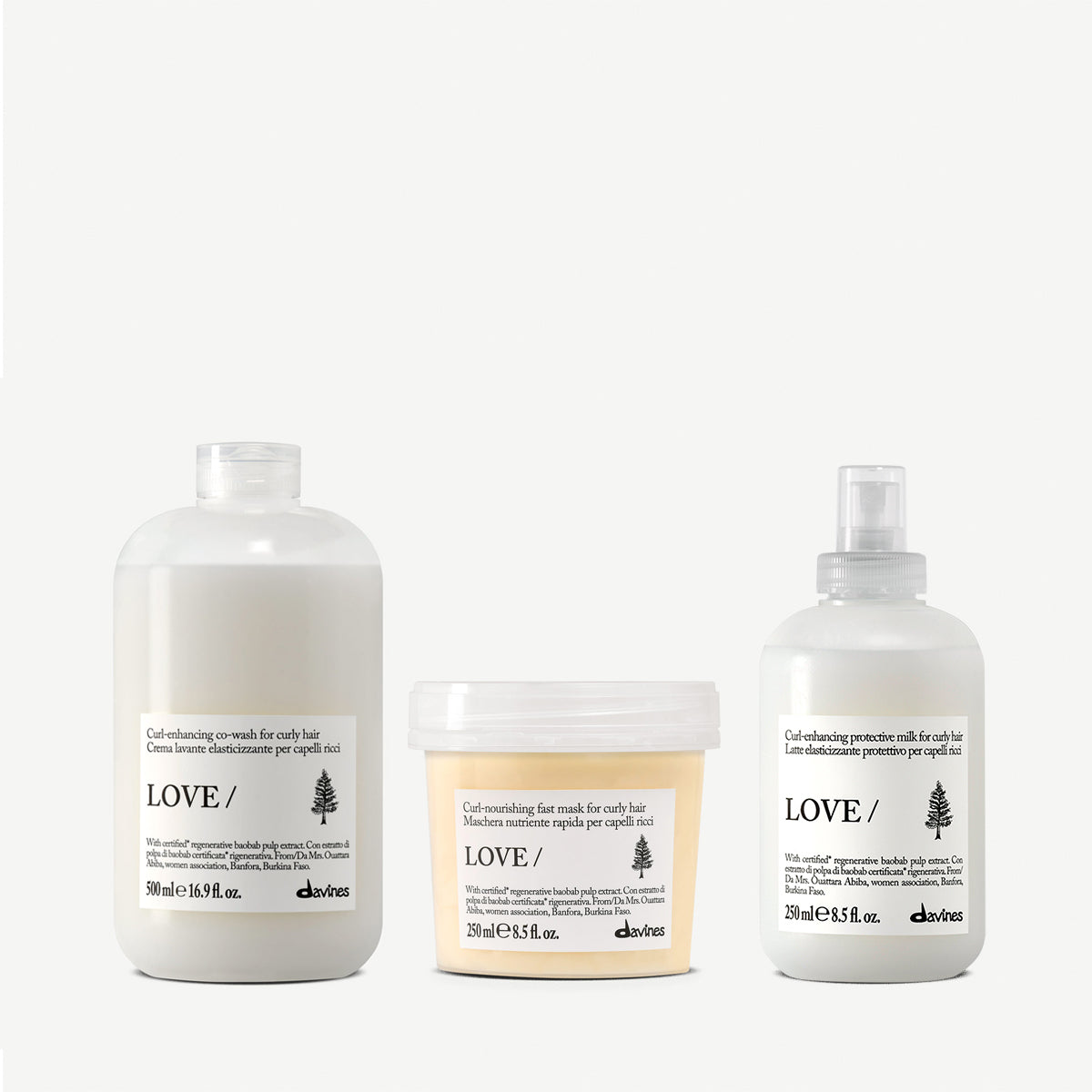 LOVE Curl Hydration Ritual 1 Davines