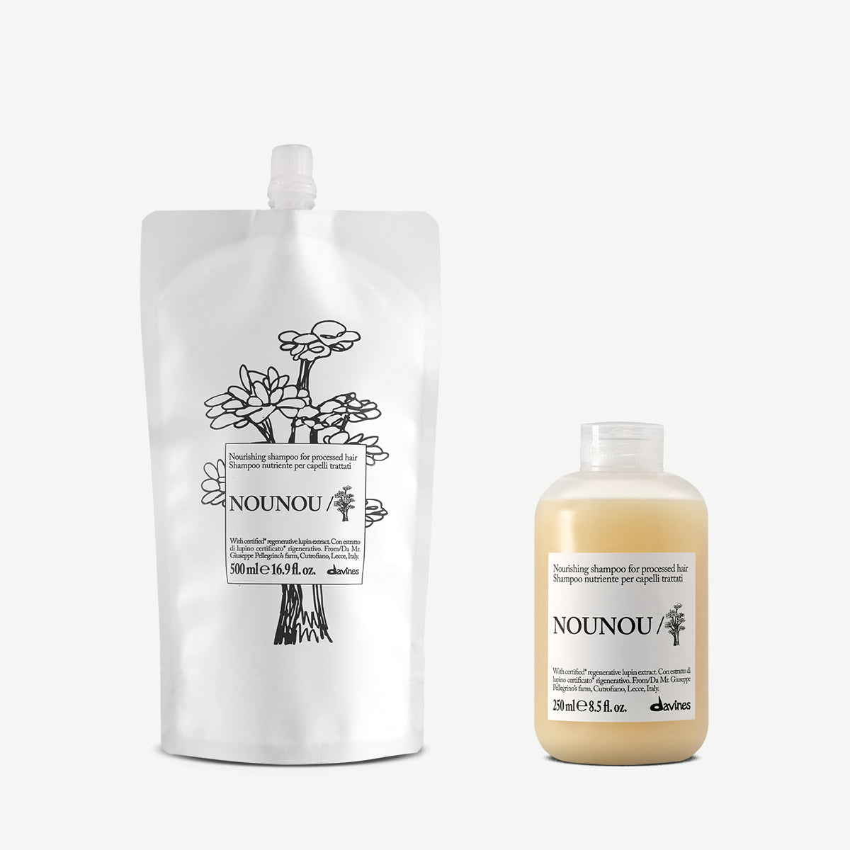 NOUNOU shampoo refill duo 1 Davines