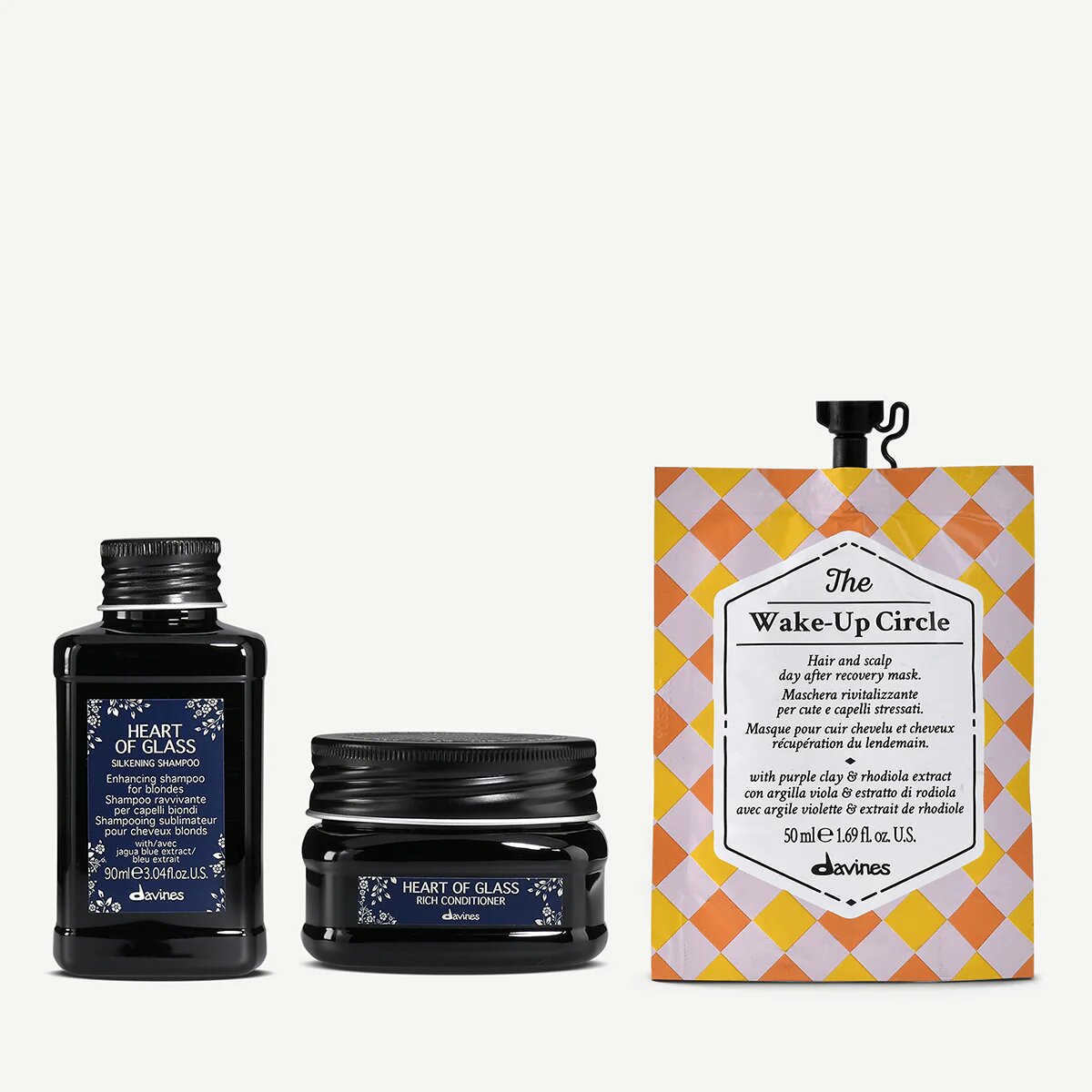 Davines Nederland Trial set blond Haar - First Hair Kit ontworpen om blond haar in balans te brengen en te verhelderen.