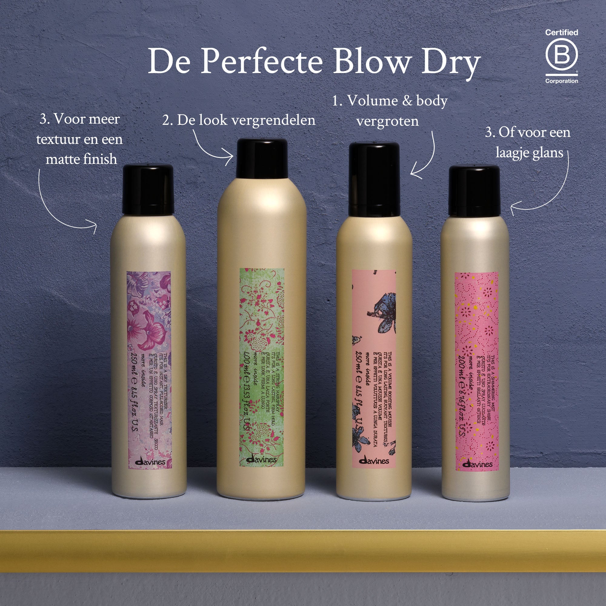 Davines Nederland This is a Dry Texturizer - Voor een warrige, gedefinieerde textuur en hold.