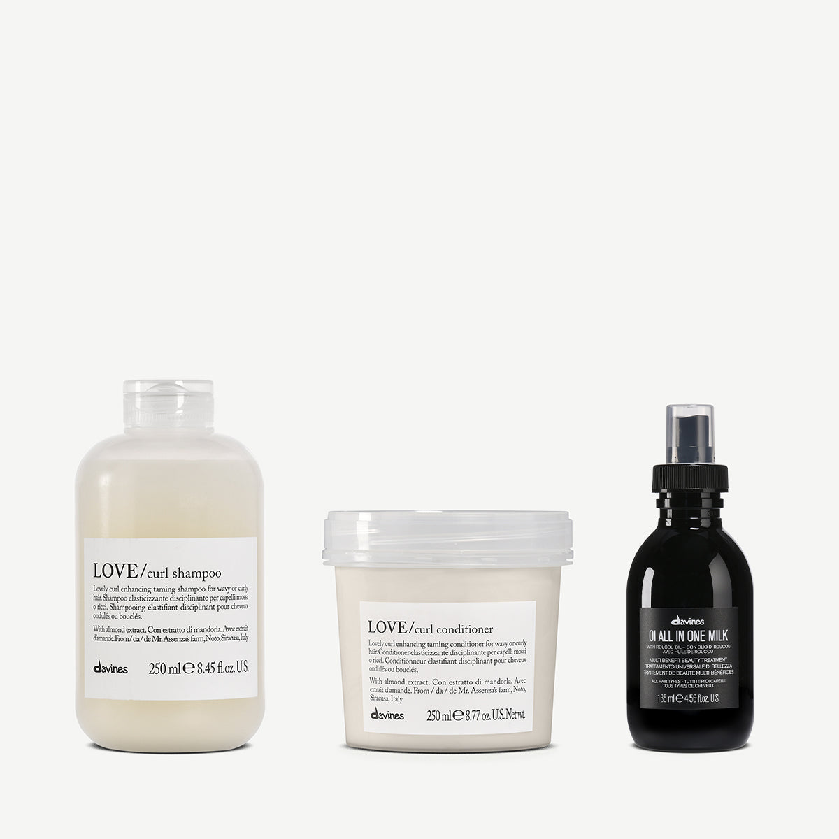 LOVE meets OI set 1  4 pz.Davines