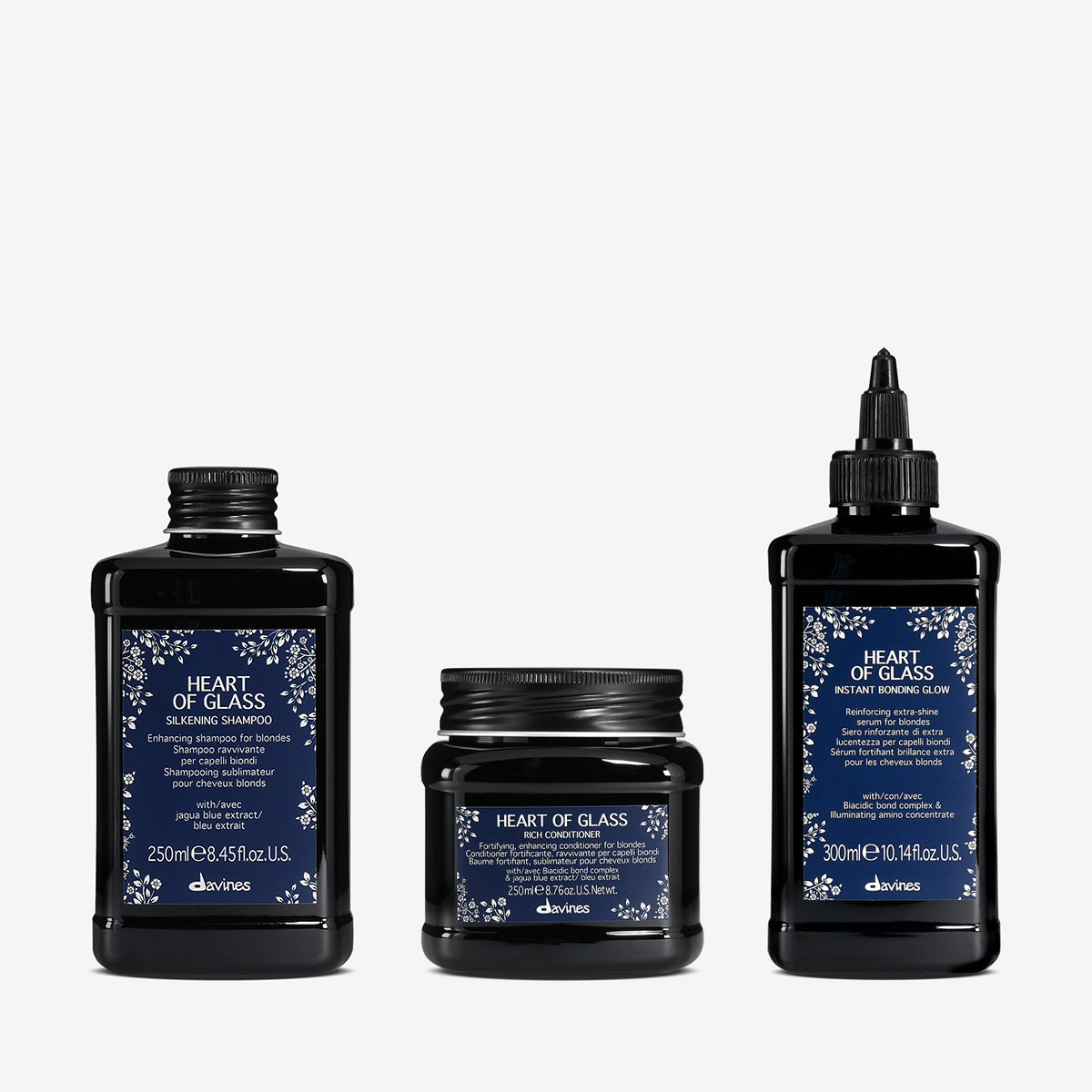 Let your blonde hair shine set 1 Davines