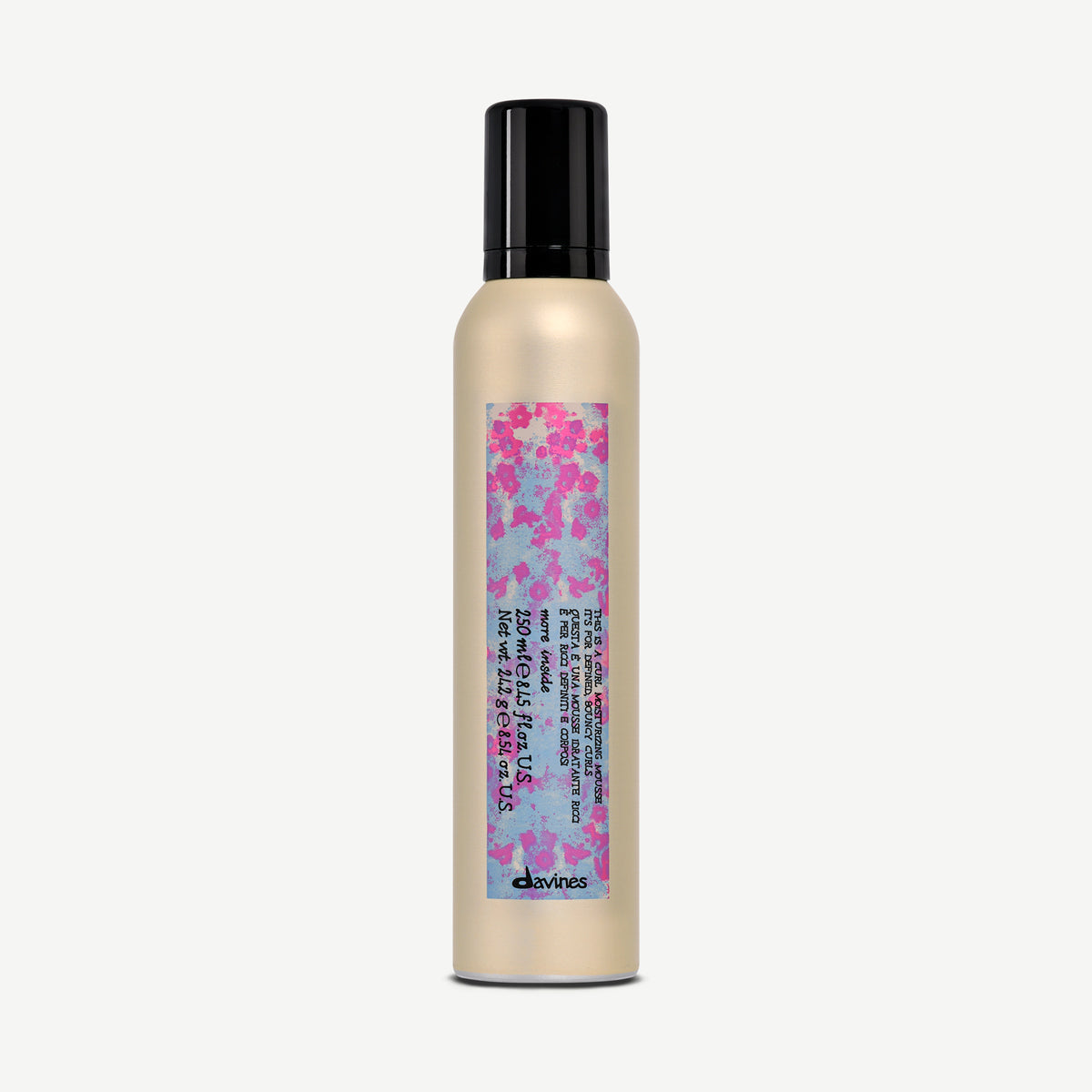 Davines Nederland This is a Curl Moisturizing Mousse - Om krullend haar een hydraterende boost en meer definitie te geven.