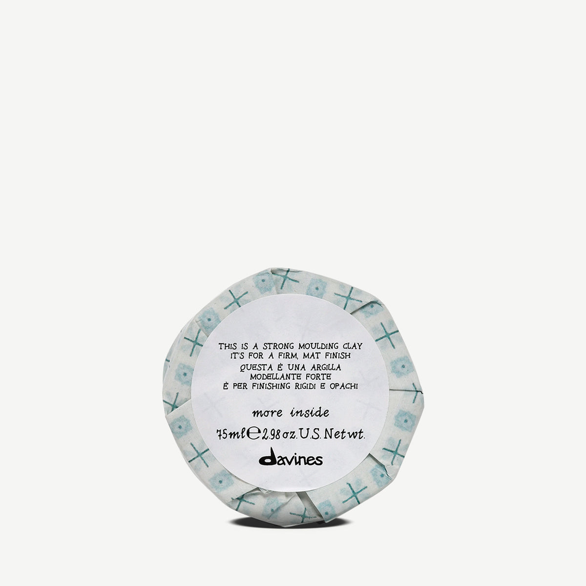 Davines Nederland This is a Strong Moulding Clay - Voor een matte haarstyle met een sterke hold.