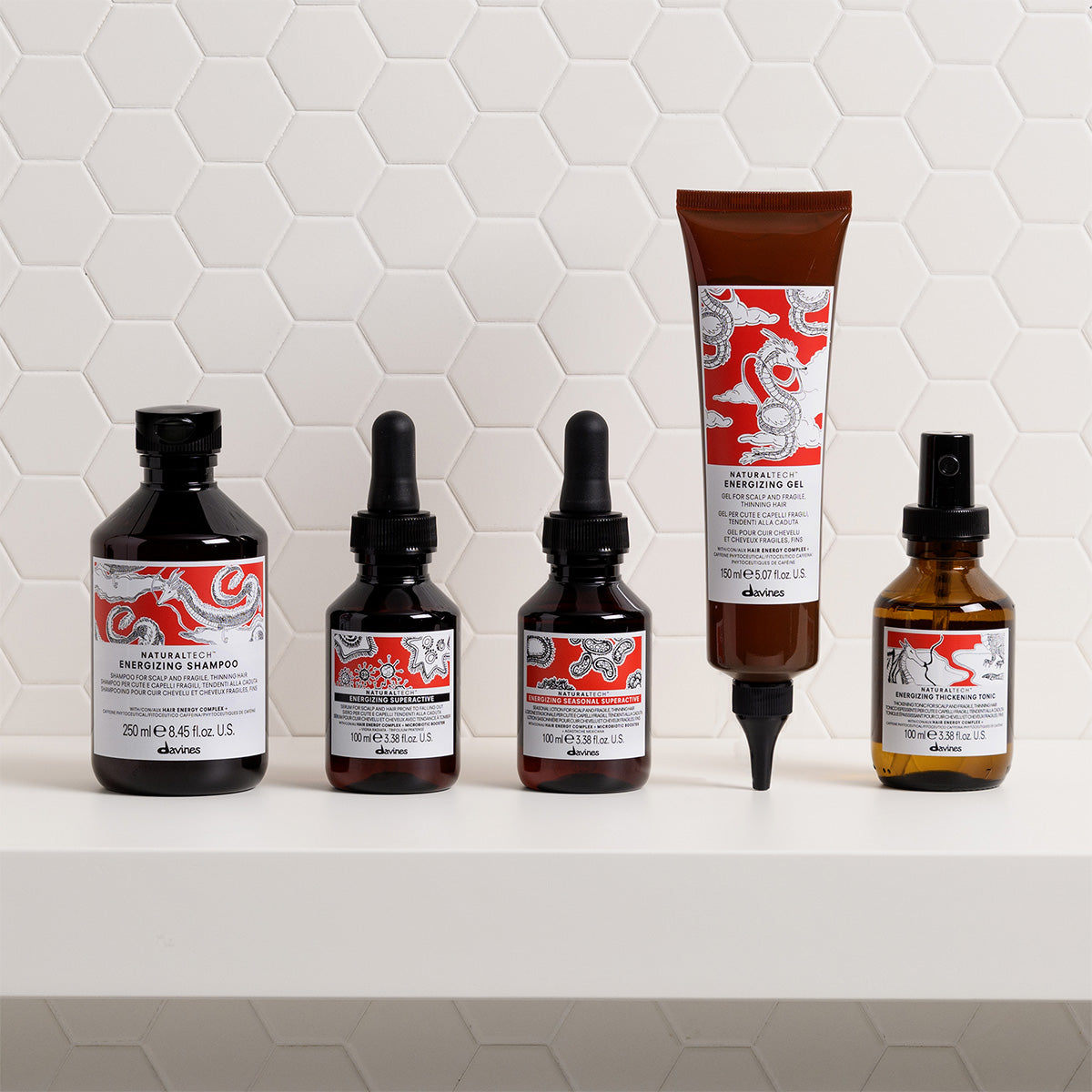 Davines Nederland ENERGIZING Shampoo - Revitaliserende milde shampoo voor de kwetsbare hoofdhuid en haar dat snel uitvalt.