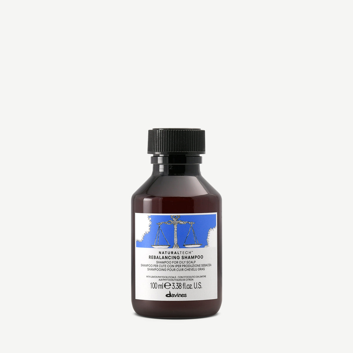 Davines Nederland REBALANCING Shampoo - Shampoo om een (zeer) overmatige talgproductie op de hoofdhuid weer in balans te brengen.