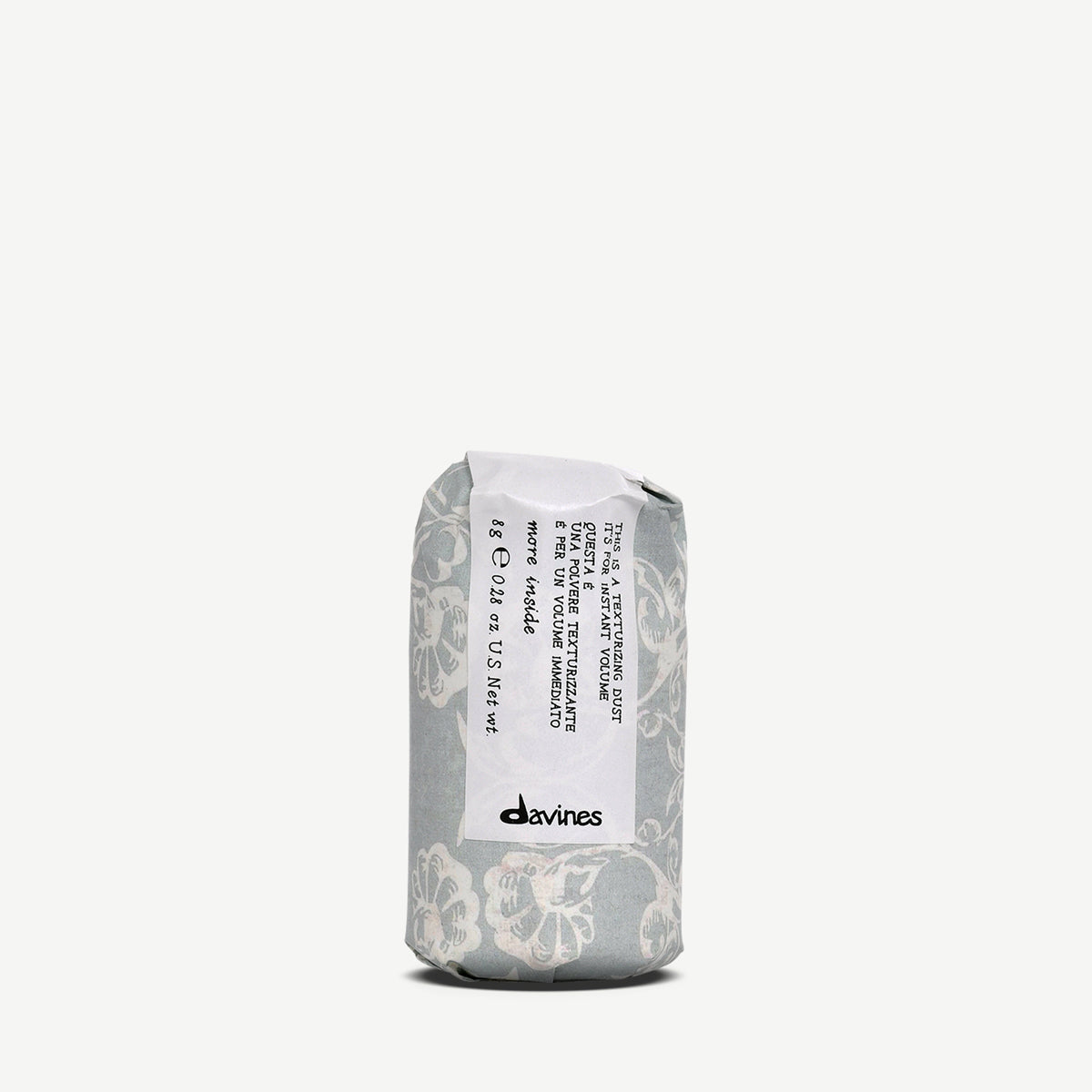 Davines Nederland This is a Texturizing Dust - Voor een instant, langhoudend volume-effect en een structuur die later naar wens veranderd kan worden.