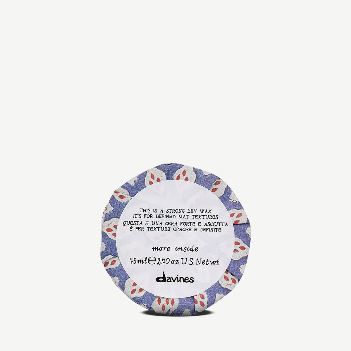 Davines Nederland This is a Strong Dry Wax - Om het haar een subtiele definitie en separatie te geven.