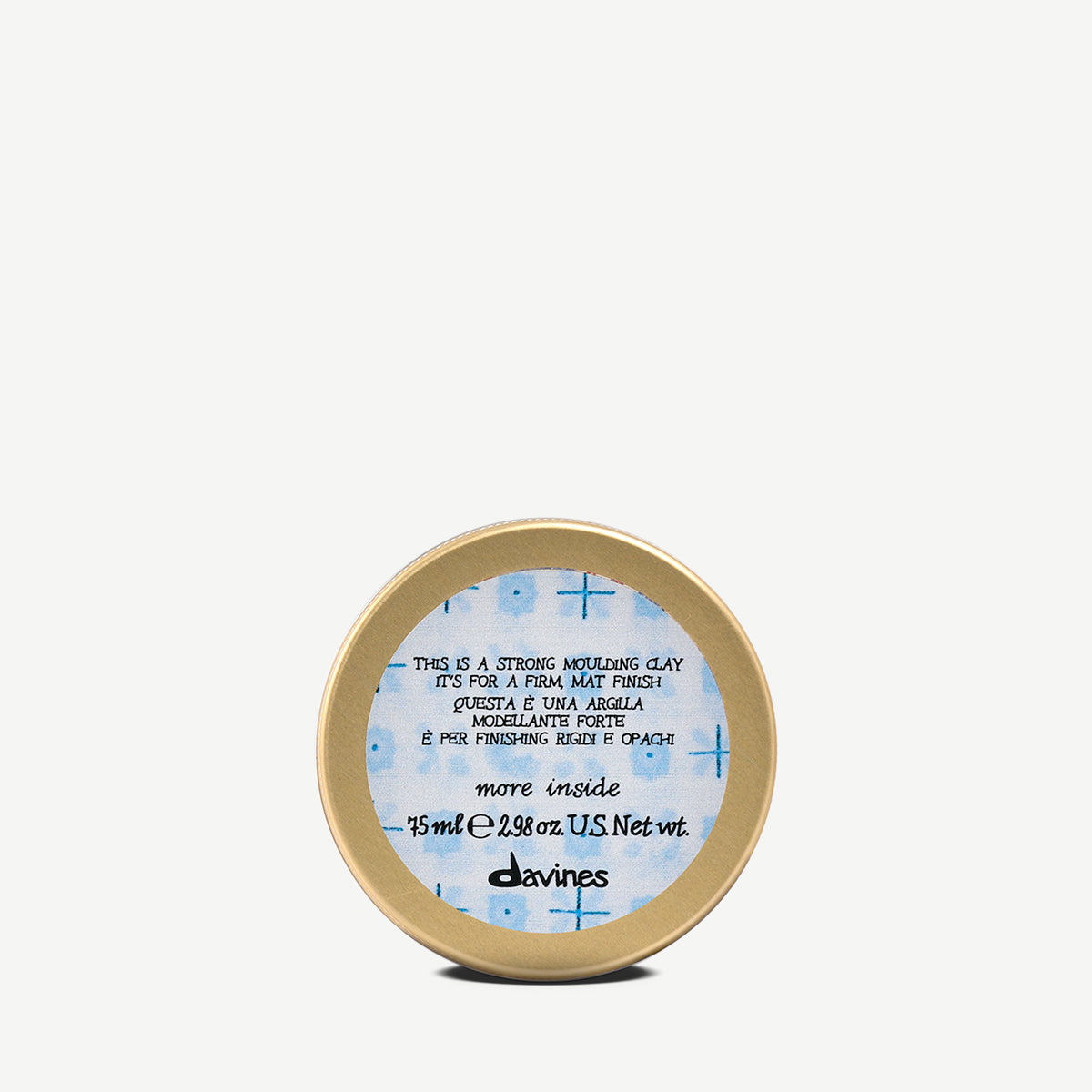 Davines Nederland This is a Strong Moulding Clay - Voor een matte haarstyle met een sterke hold.