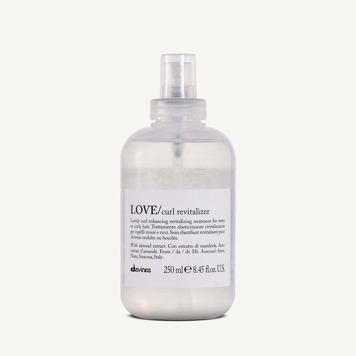 Davines Nederland LOVE CURL Revitalizer - Revitaliserende behandeling voor meer elasticiteit, voor golvend en krullend haar.