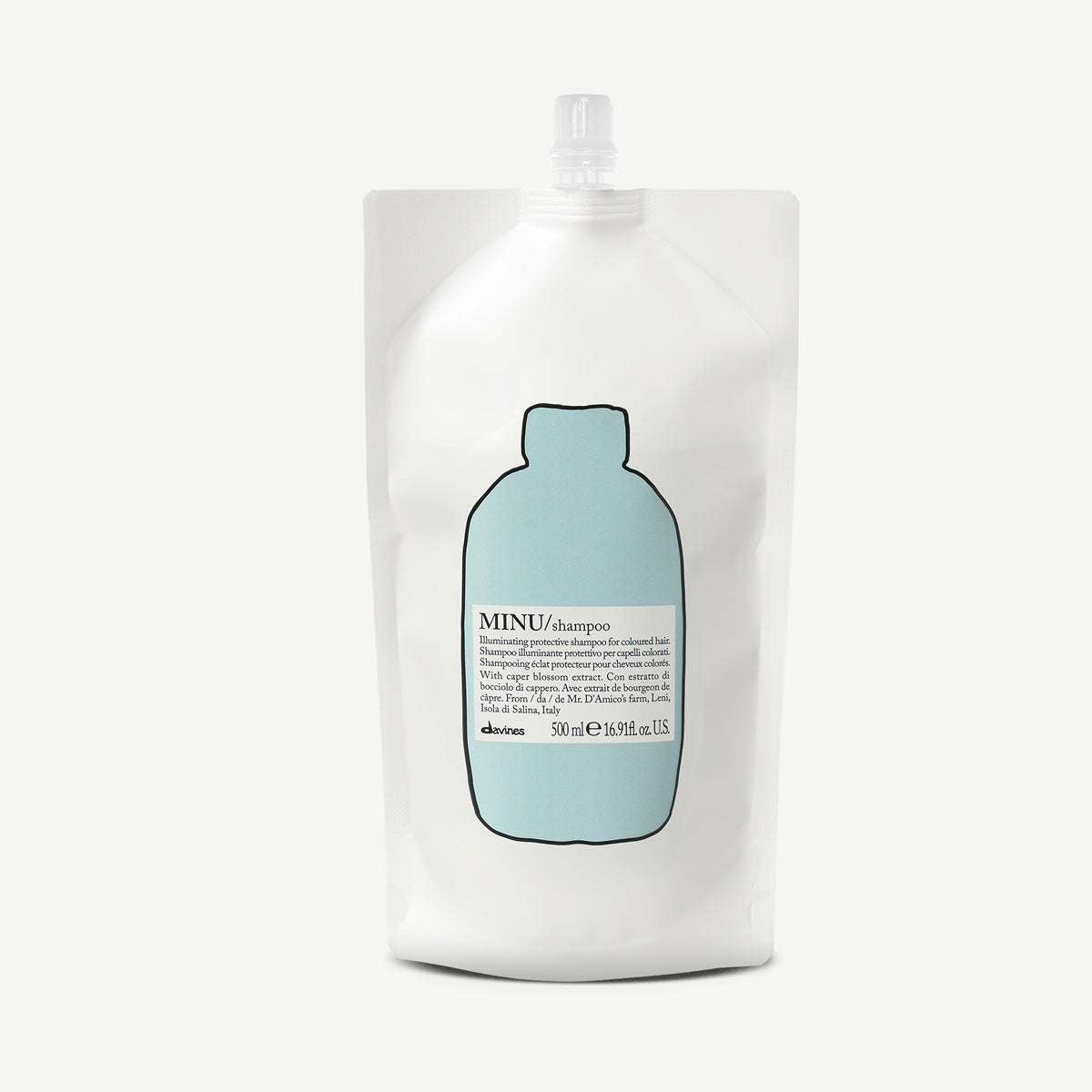Davines Nederland MINU Shampoo - Verhelderende en beschermende shampoo voor gekleurd haar.