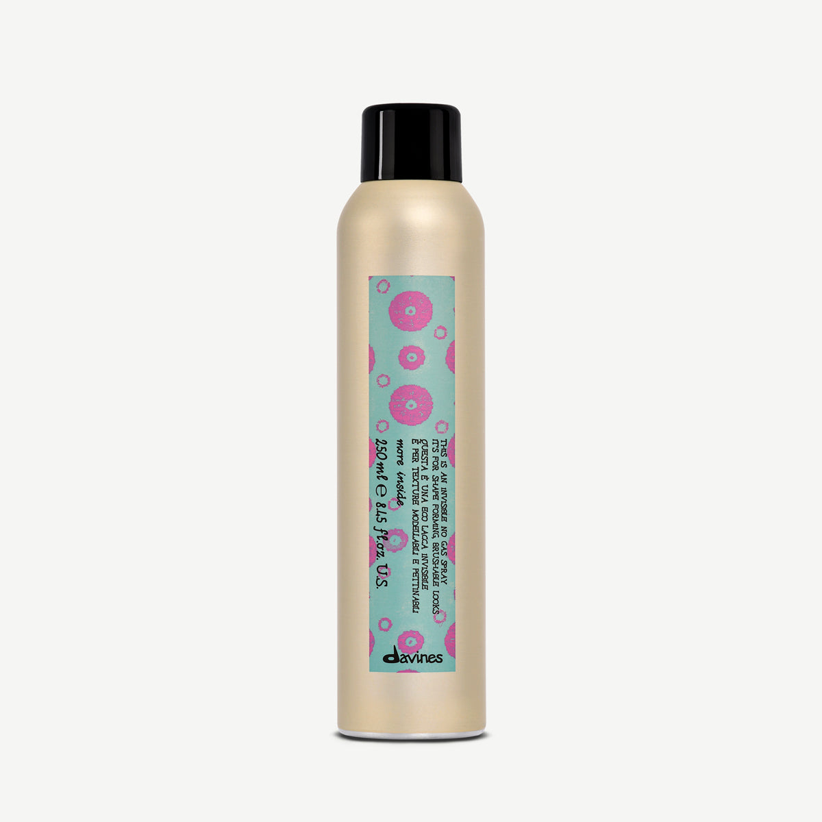 This is an Invisible No Gas Spray 1  250 mlDavines