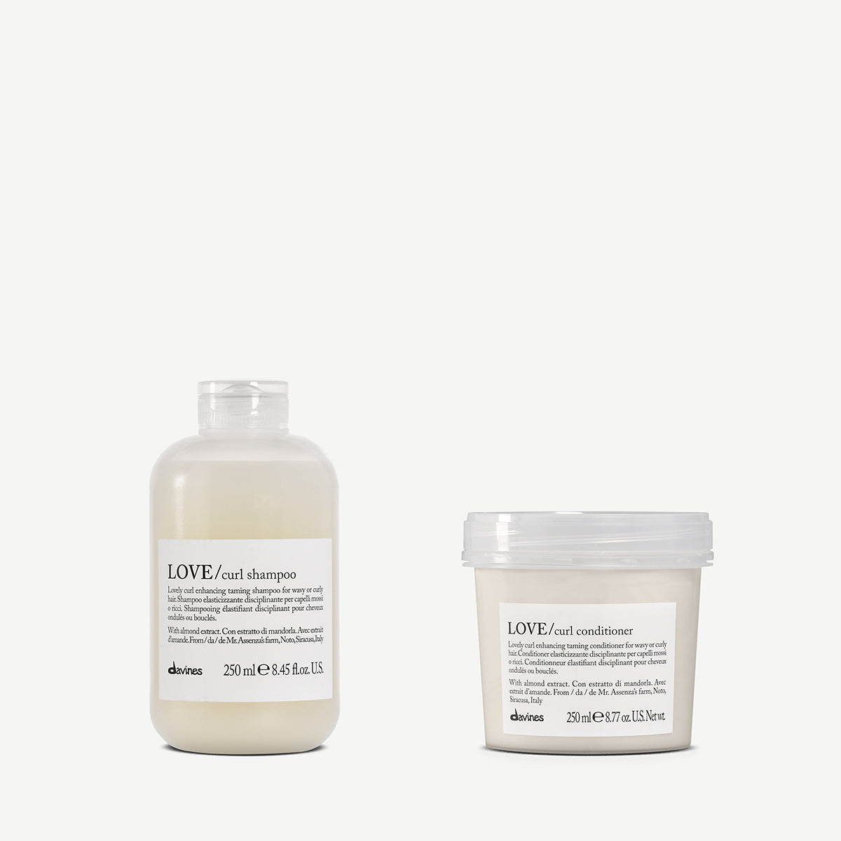 LOVE CURL Shampoo & Conditioner set 1  3 pz.Davines