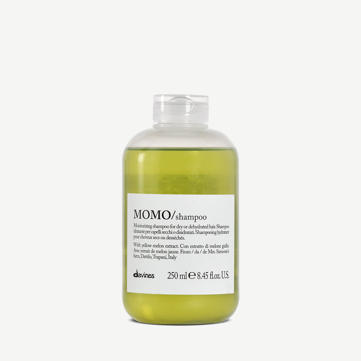 Davines Nederland MOMO Shampoo - Diep hydraterende shampoo voor droog en vochtarm haar.