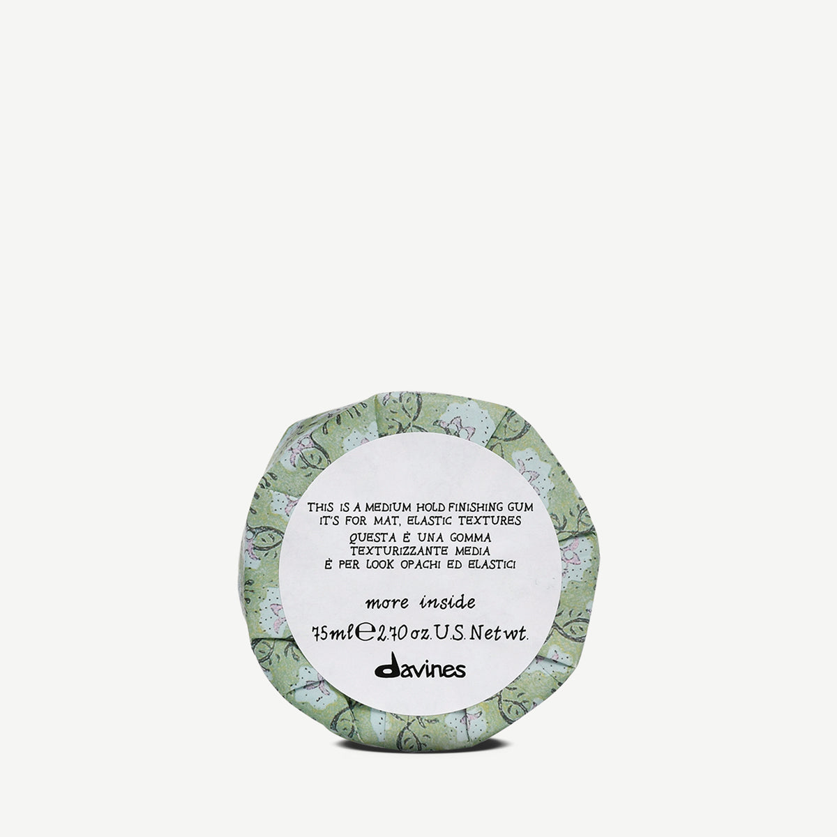 This is a Medium Hold Finishing Gum 1  75 mlDavines