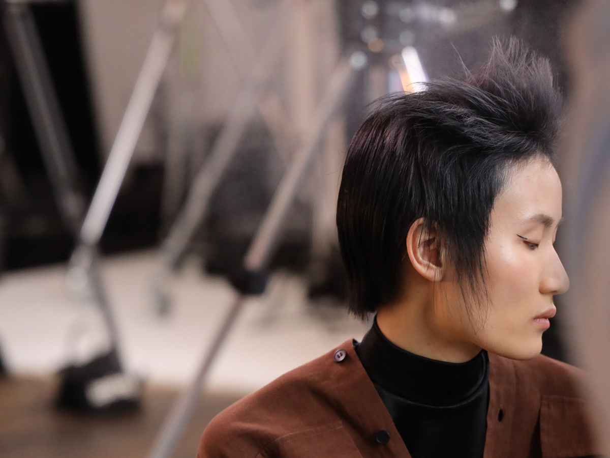 Short fine hair? Try a "pretend" thinned haircut