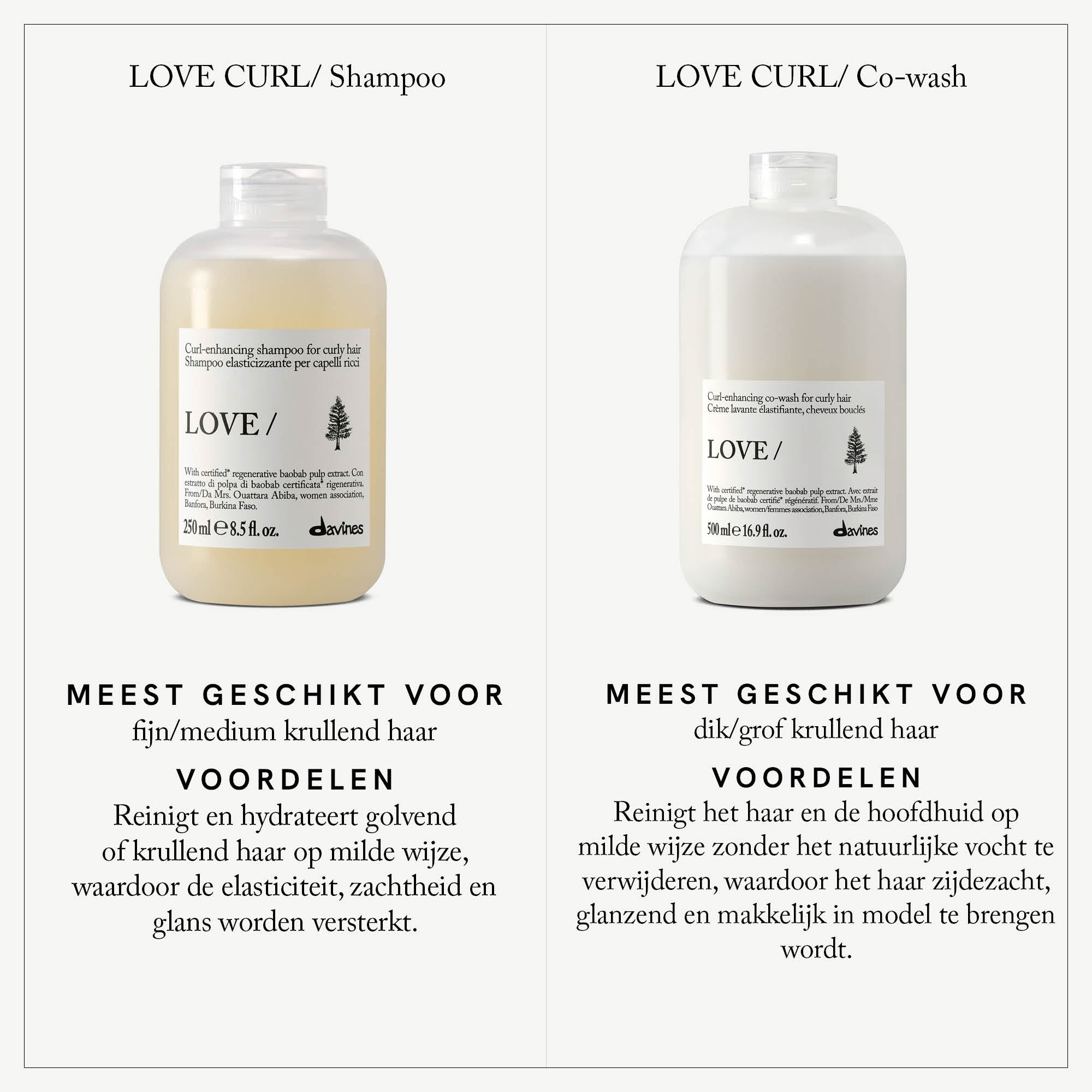 
Davines Nederland LOVE CURL Shampoo - Krulversterkende shampoo voor krullend haar. 
