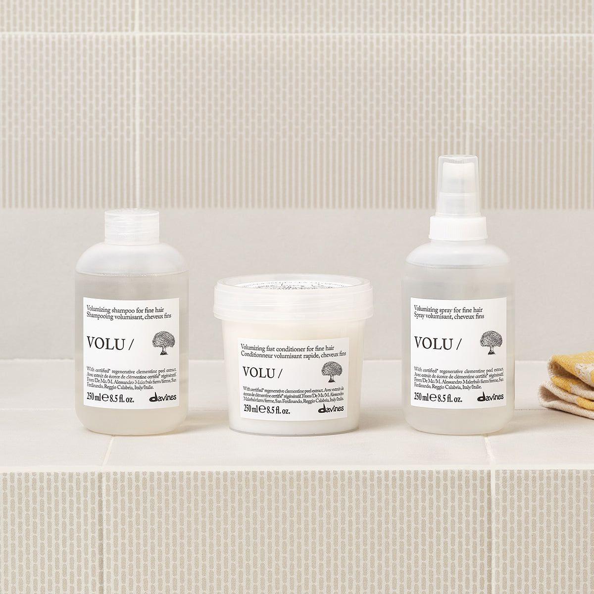 
Davines Nederland VOLU Conditioner - Snelwerkende volumiserende conditioner voor fijn haar. 