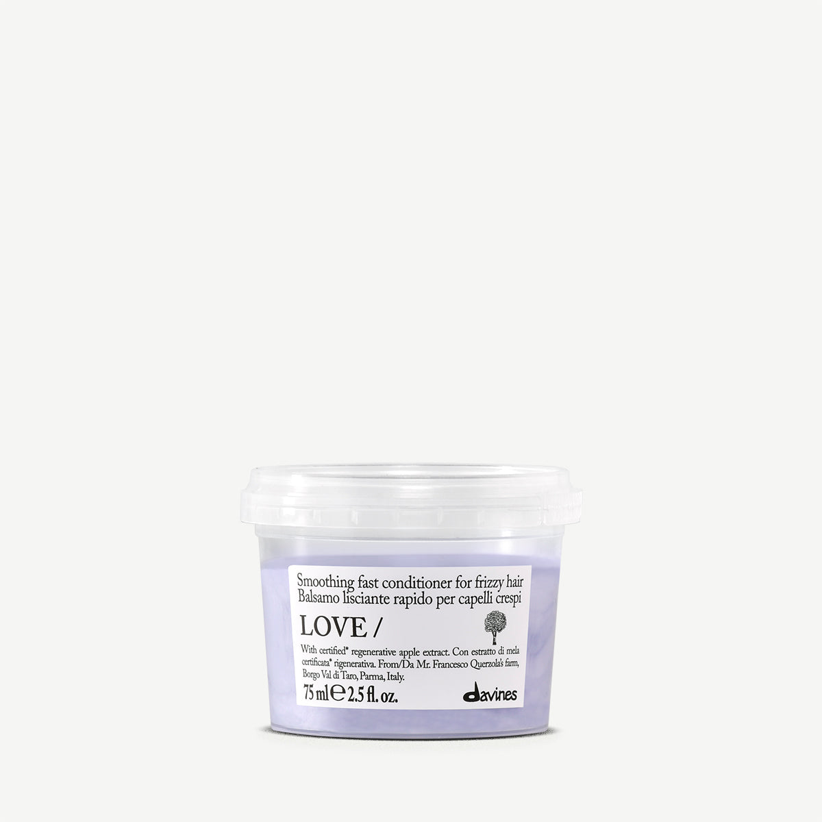 
Davines Nederland LOVE SMOOTHING Conditioner - Snelwerkende gladmakende conditioner voor pluizig haar. 