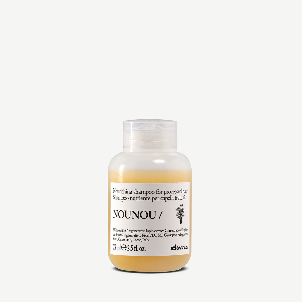 
Davines Nederland NOUNOU Shampoo - Voedende shampoo voor behandeld haar. 