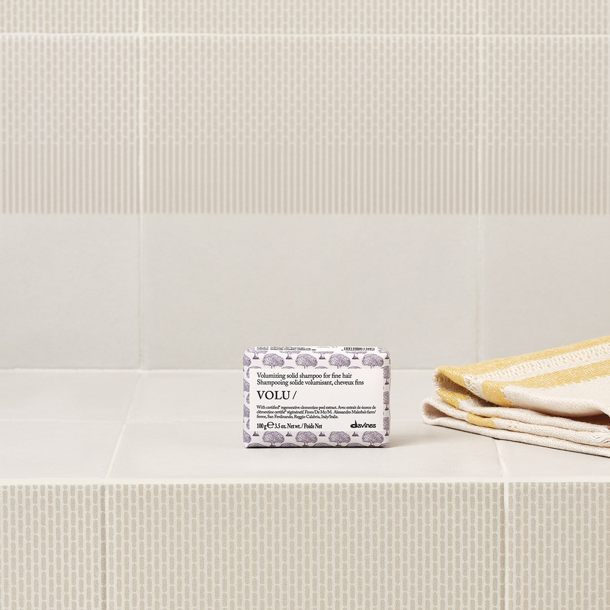 
Davines Nederland VOLU Shampoo bar - Volumiserende shampoo bar voor fijn haar. 