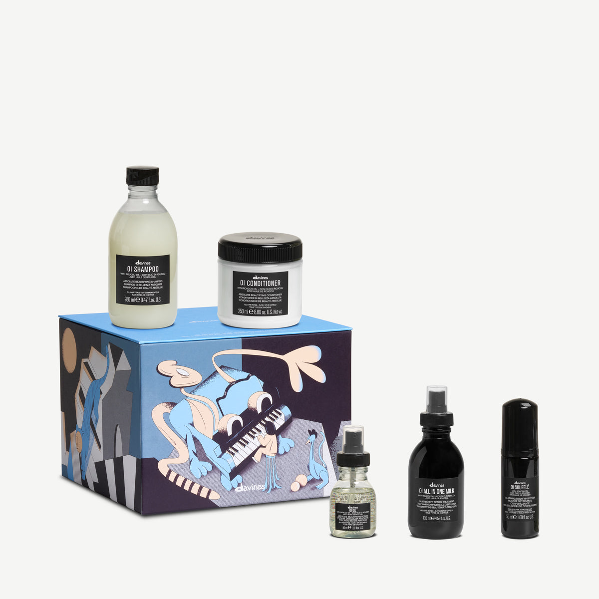 
Davines Nederland OI luxe cadeauset - Luxe verzorgingsset voor een schitterende glans en prachtig haar. 