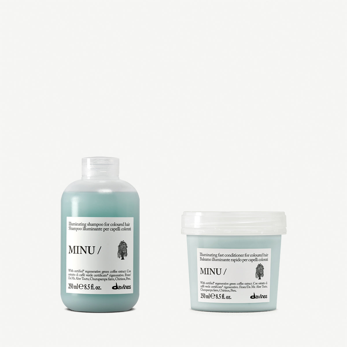 MINU Shampoo &amp; Conditioner set 1  Davines
