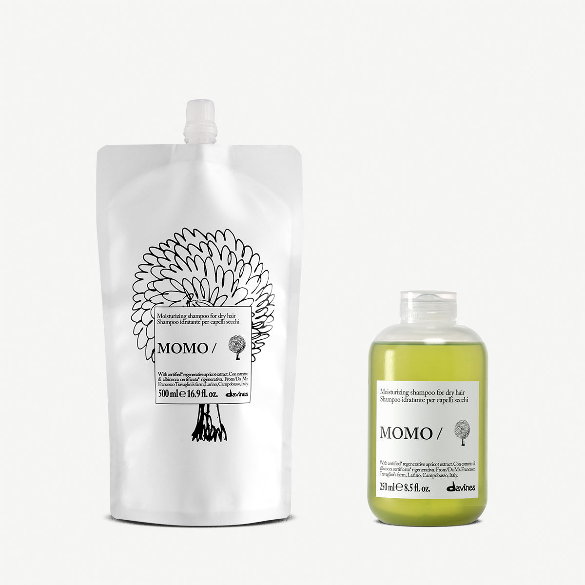 MOMO shampoo refill duo 1  Davines
