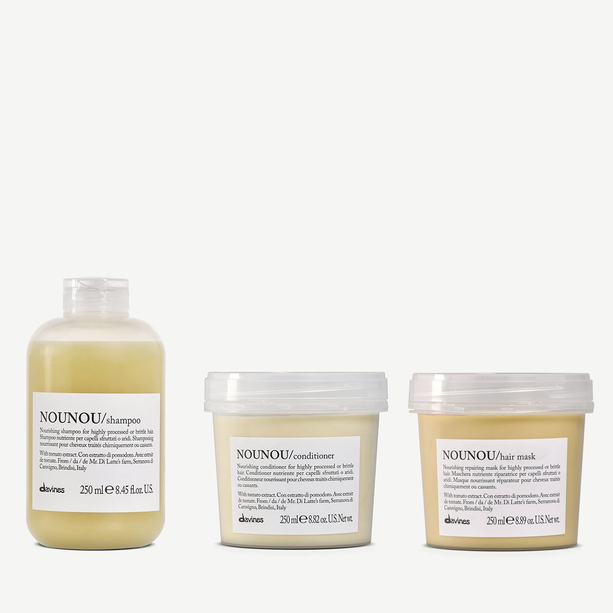 NOUNOU verzorgingsset 1  3 pz.Davines
