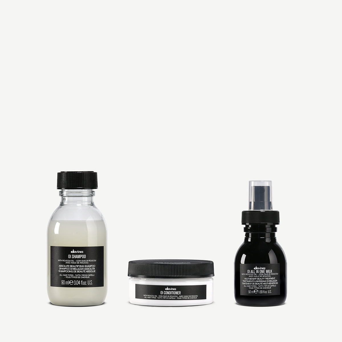 OI travel trio set 1  Davines
