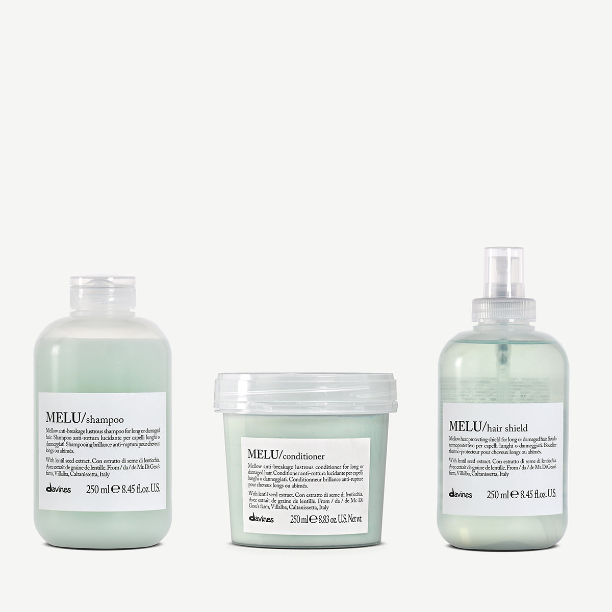 MELU complete set 1  3 pz.Davines
