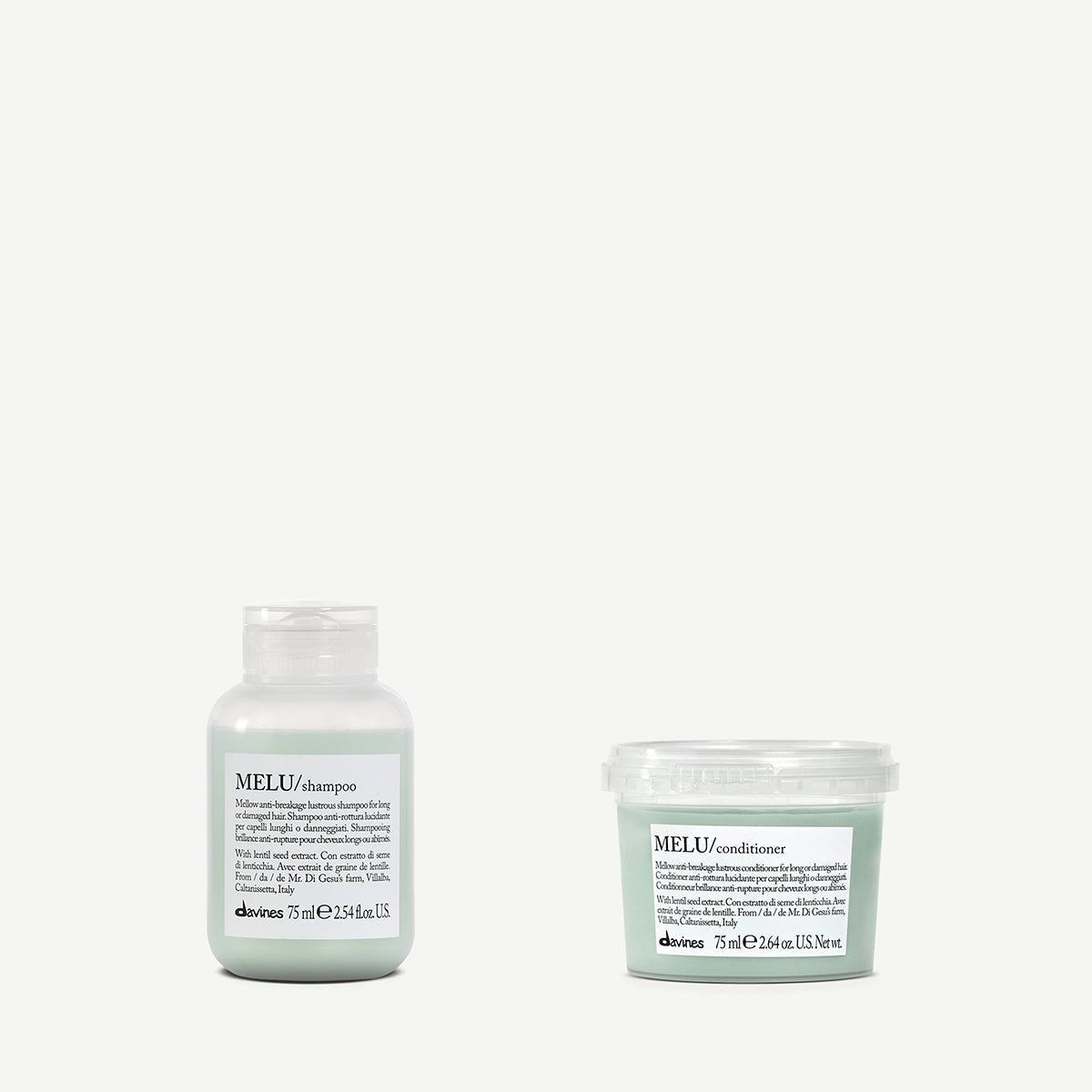 MELU shampoo &amp; conditioner reisset 1  Davines
