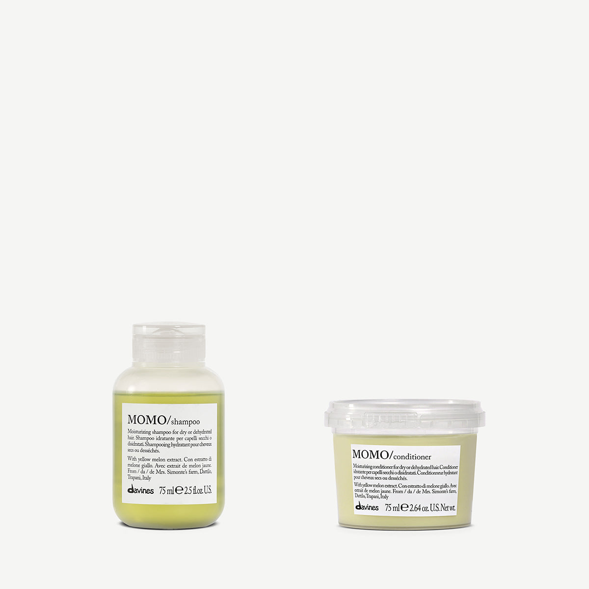 MOMO Shampoo &amp; Conditioner mini set 1  Davines
