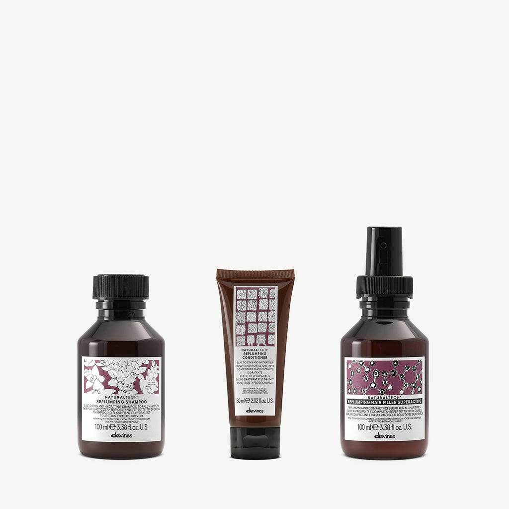 Replumping deluxe travel set