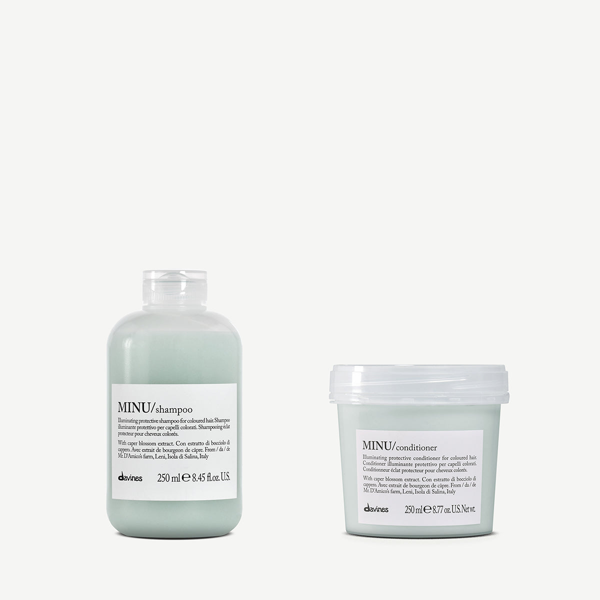 MINU Shampoo &amp; Conditioner set 1  Davines
